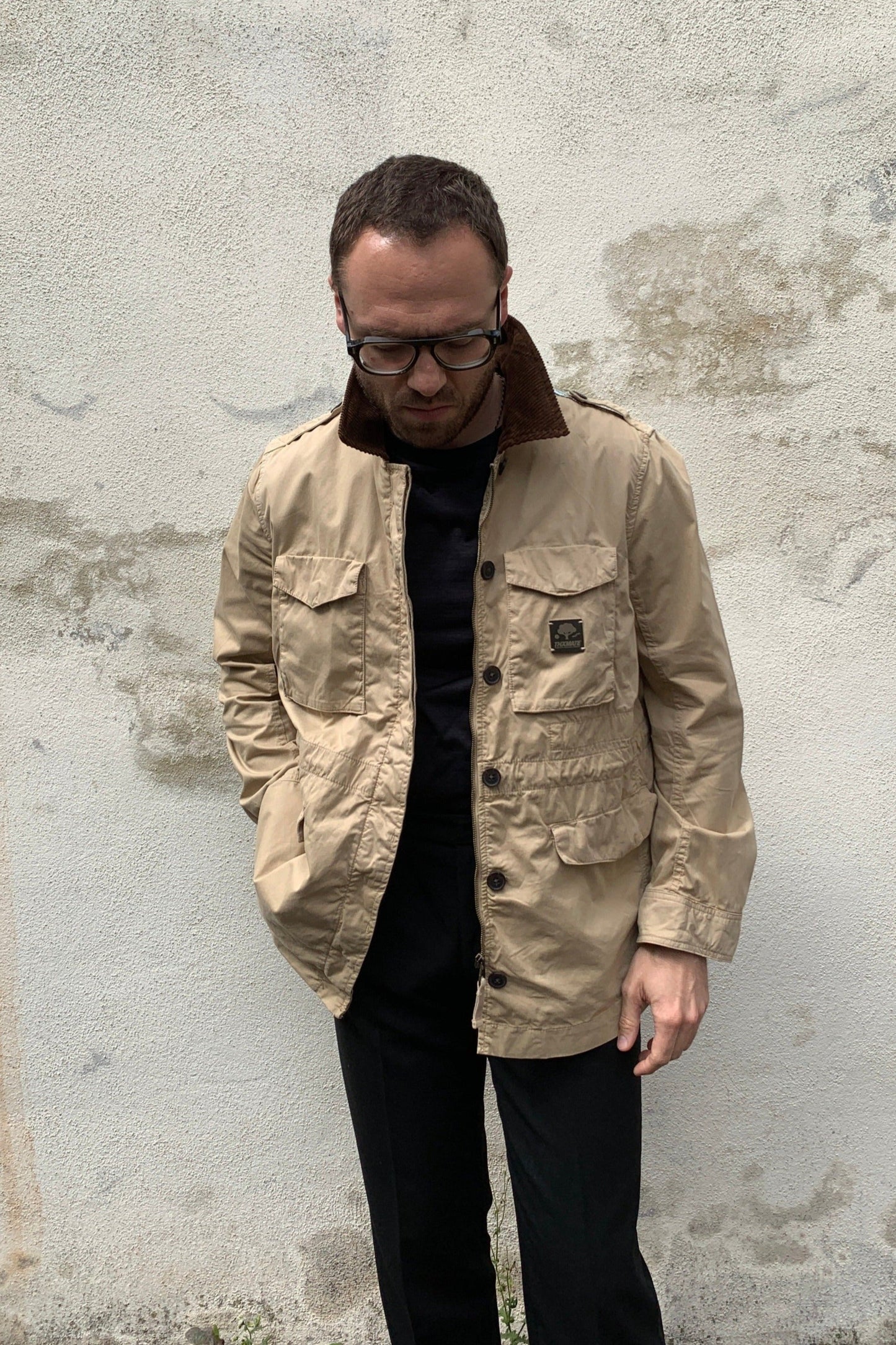 Upcycling Around the World Feldjacke Beige L