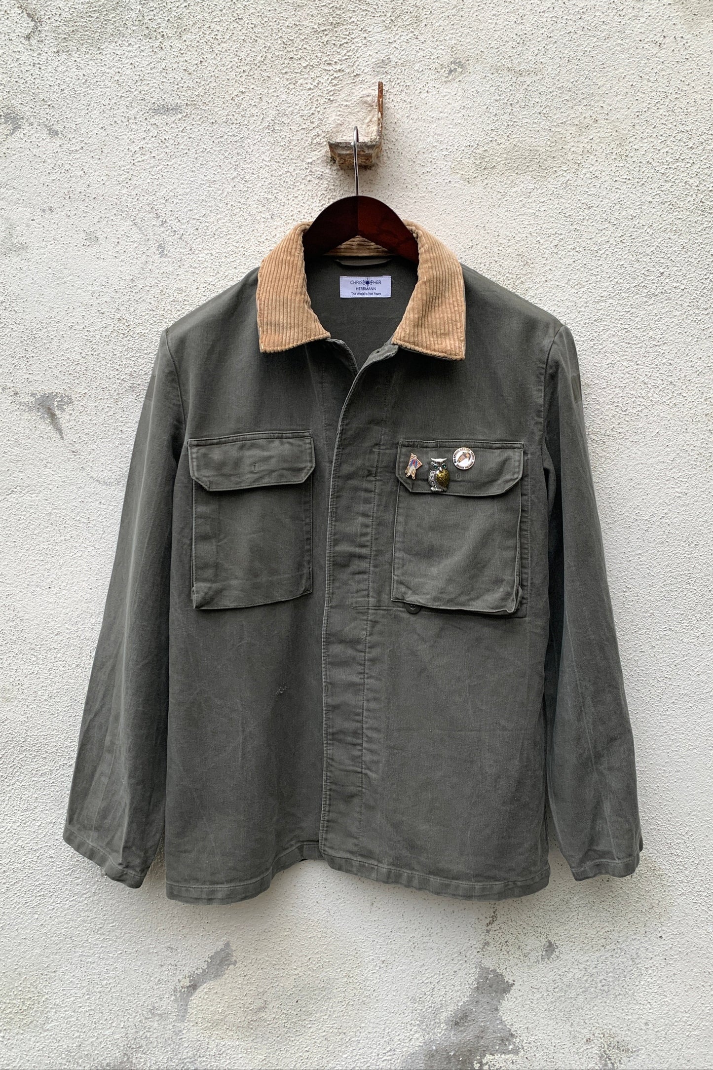 Upcycling Perspectives Jacke Khaki L