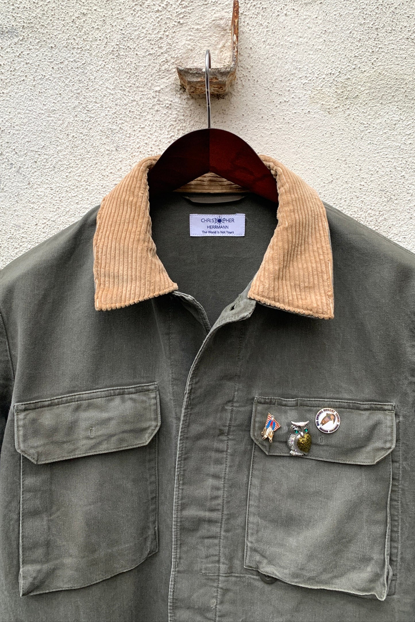 Upcycling Perspectives Jacke Khaki L