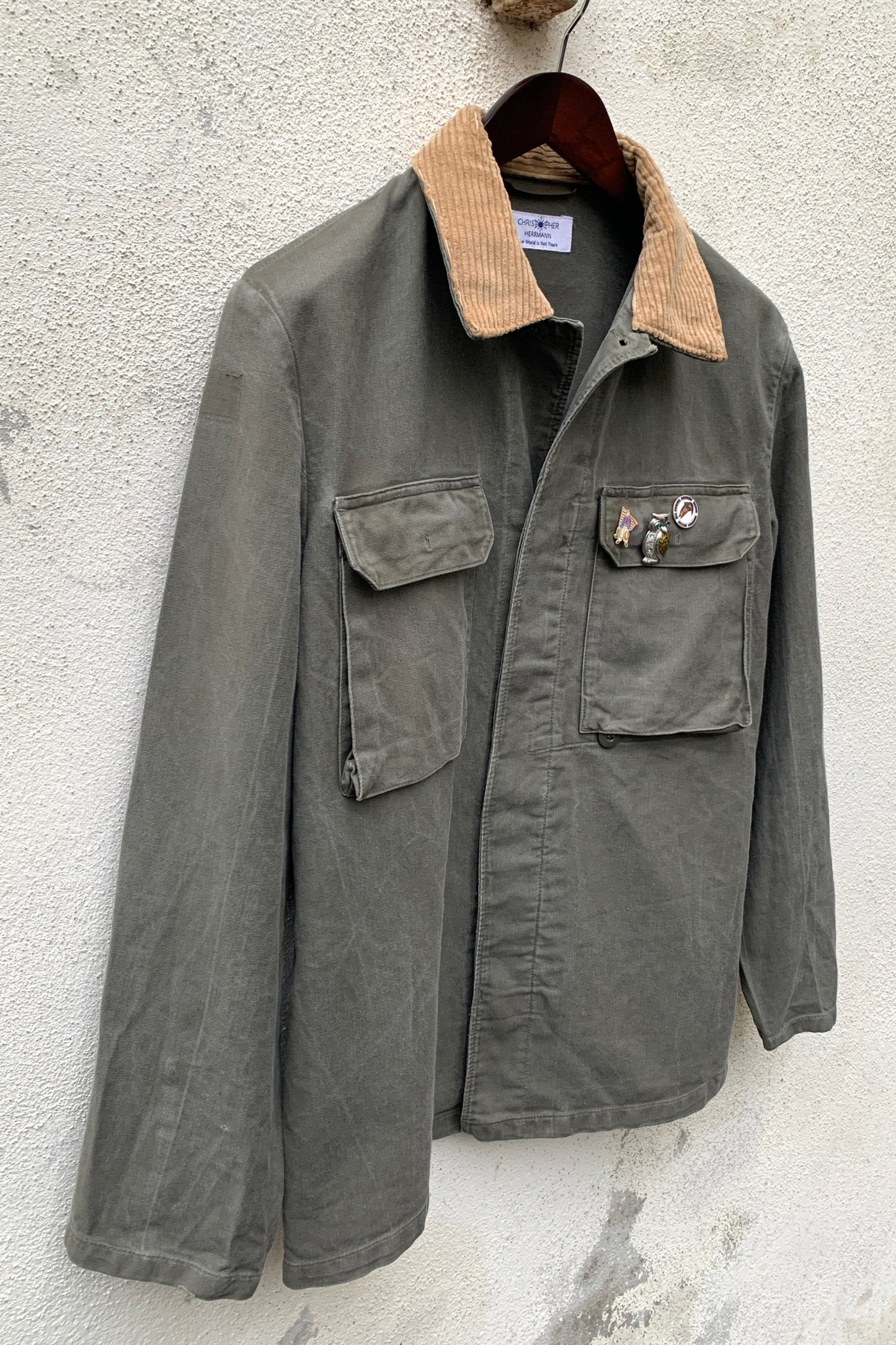 Upcycling Perspectives Jacke Khaki L