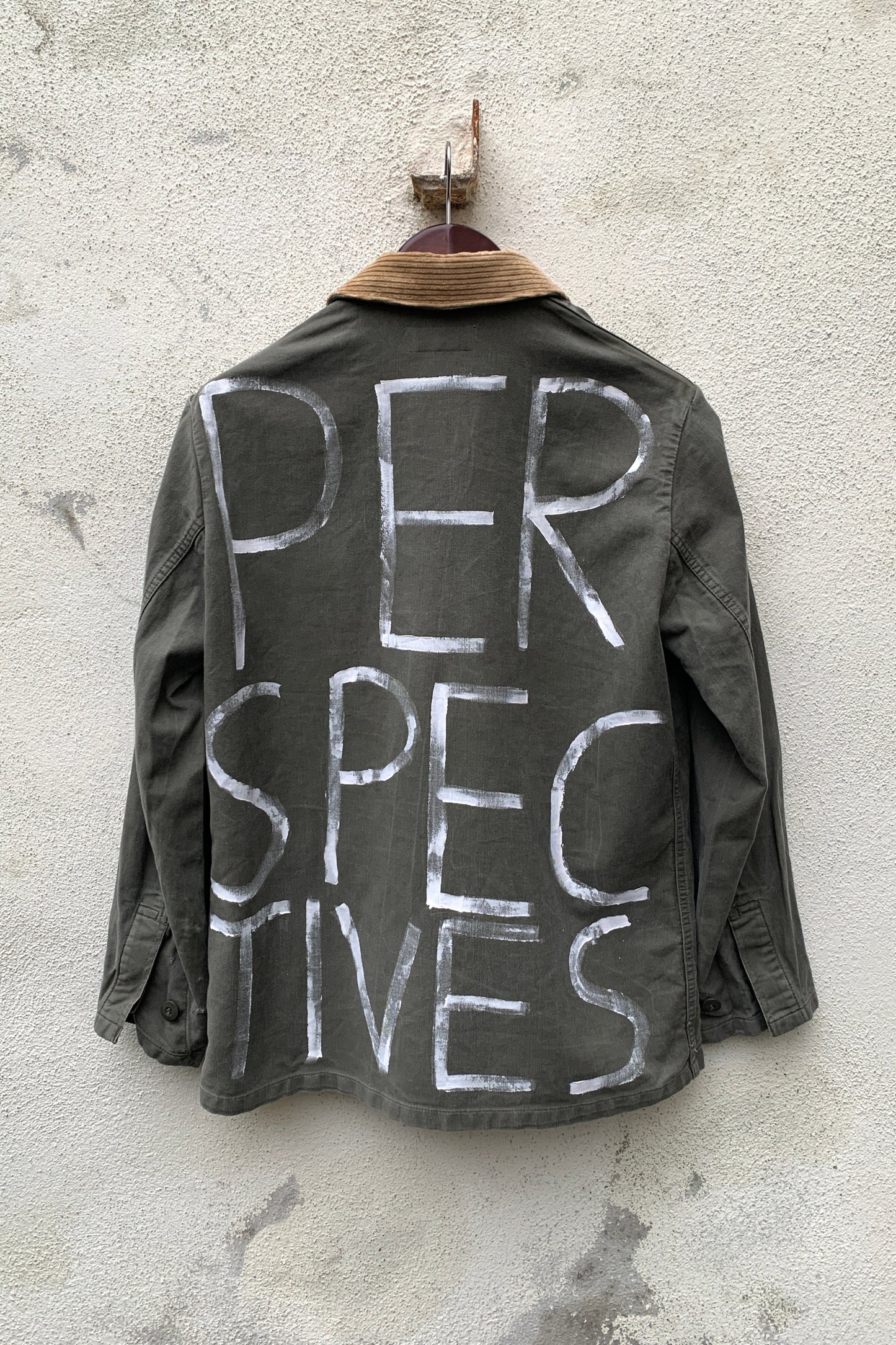 Upcycling Perspectives Jacke Khaki L