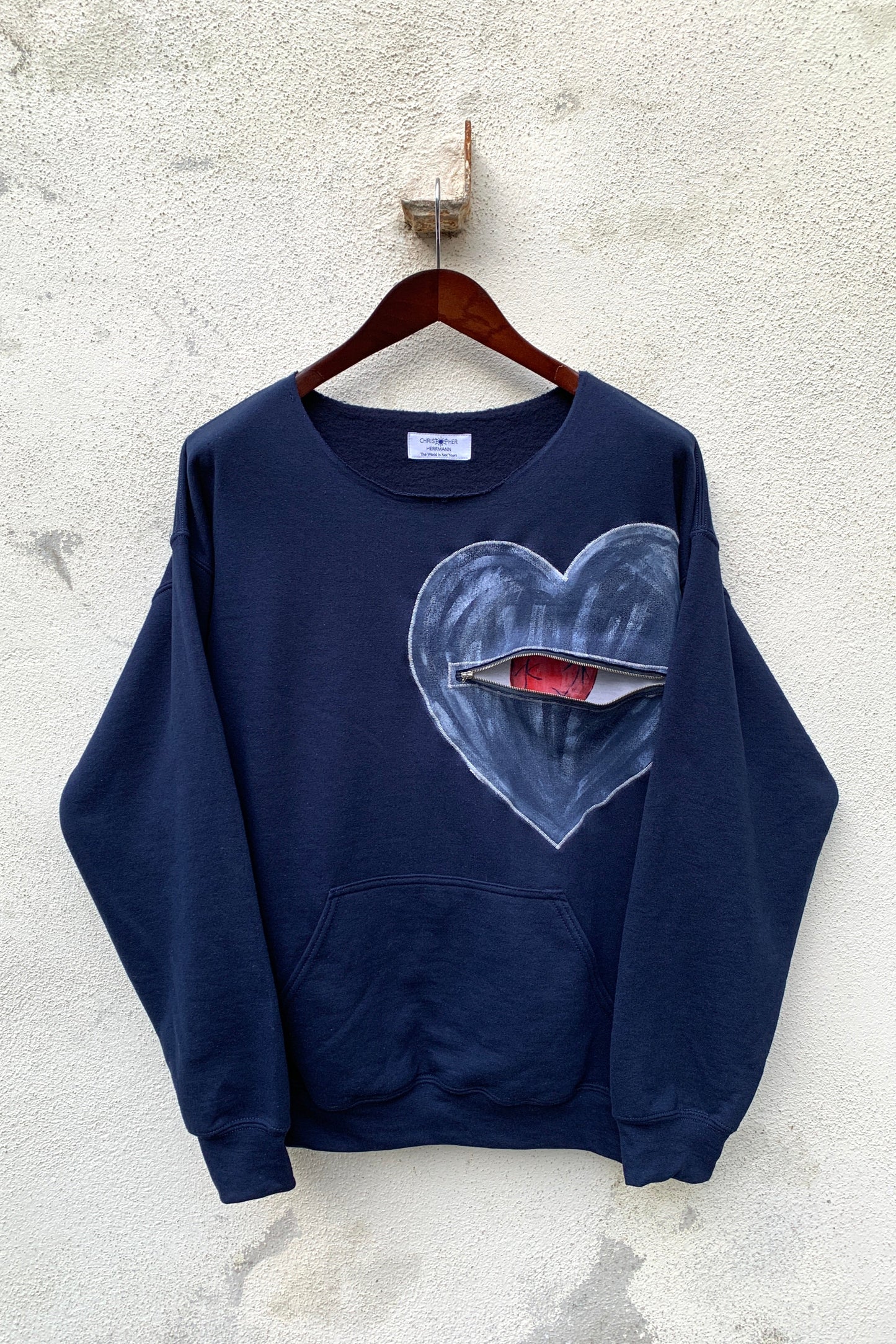 New Deep Sweater Navy XL