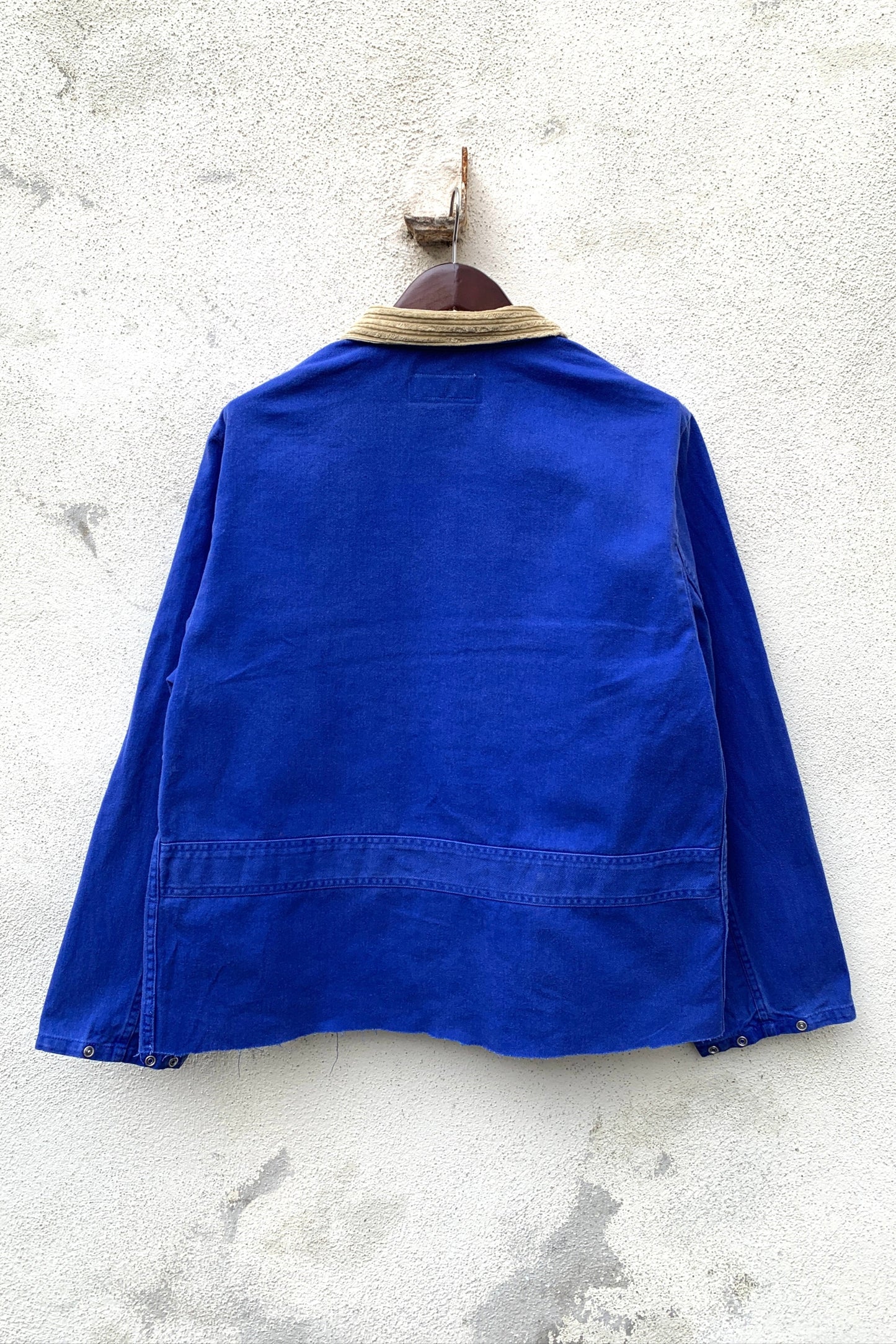 Upcycling Worker Jacke Blau XL